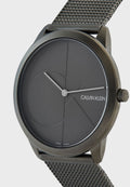  Shop Authentic Calvin Klein Minimal Grey Dial Grey Mesh Bracelet Watch for Men - K3M517P4 - Luxxuri
