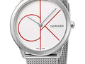  Shop Authentic Calvin Klein Minimal White Dial Silver Mesh Bracelet Watch for Women - K3M52152 - Luxxuri