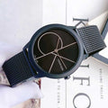  Shop Authentic Calvin Klein Minimal Black Dial Black Mesh Bracelet Watch for Women - K3M5245X - Luxxuri
