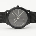  Shop Authentic Calvin Klein Minimal Black Dial Black Mesh Bracelet Watch for Women - K3M5245X - Luxxuri