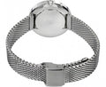  Shop Authentic Calvin Klein Firm Black Dial Silver Mesh Bracelet Watch for Women - K3N23121 - Luxxuri