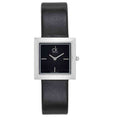  Shop Authentic Calvin Klein Mark Black Dial Black Leather Strap Watch for Women - K3R231C1 - Luxxuri