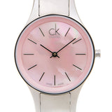  Shop Authentic Calvin Klein Simplicity Pink Dial Silver Steel Strap Watch for Women - K432314E - Luxxuri