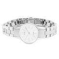  Shop Authentic Calvin Klein Simplicity White Dial Silver Steel Strap Watch for Women - K4323185 - Luxxuri