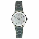  Shop Authentic Calvin Klein Simplicity Silver Dial Grey Steel Strap Watch for Women - K4323620 - Luxxuri