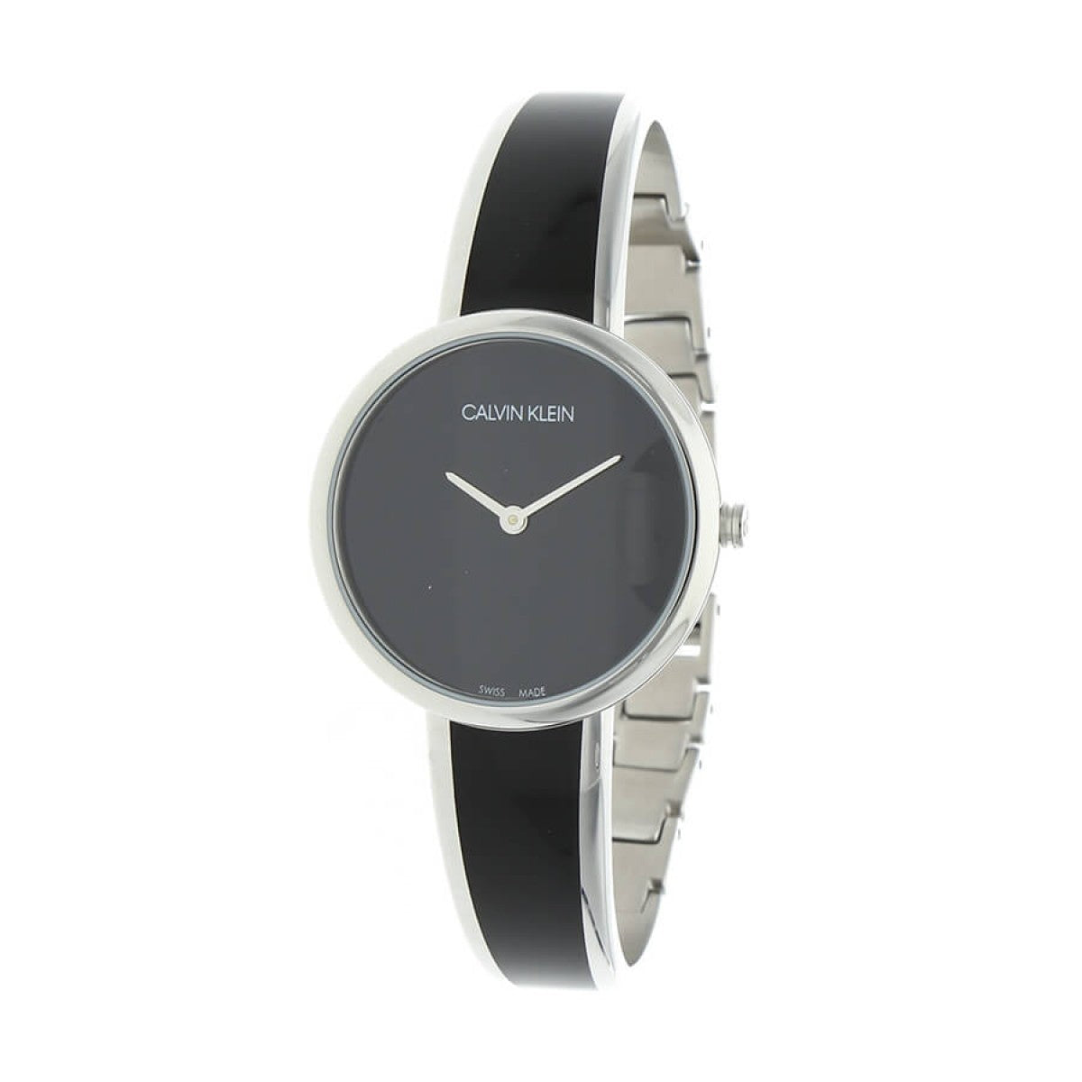  Shop Authentic Calvin Klein Seduce Black Dial Two Tone Steel Strap Watch for Women - K4E2N111 - Luxxuri