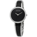 Shop Authentic Calvin Klein Seduce Black Dial Two Tone Steel Strap Watch for Women - K4E2N111 - Luxxuri