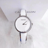 Shop Authentic Calvin Klein Seduce White Dial Two Tone Steel Strap Watch for Women - K4E2N116 - Luxxuri