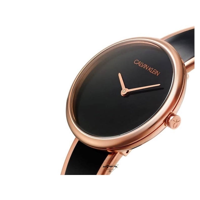  Shop Authentic Calvin Klein Seduce Black Dial Two Tone Steel Strap Watch for Women - K4E2N611 - Luxxuri