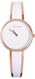  Shop Authentic Calvin Klein Seduce White Dial Two Tone Steel Strap Watch for Women - K4E2N616 - Luxxuri
