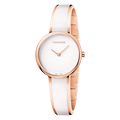  Shop Authentic Calvin Klein Seduce White Dial Two Tone Steel Strap Watch for Women - K4E2N616 - Luxxuri