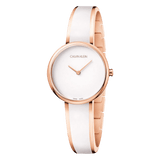  Shop Authentic Calvin Klein Seduce White Dial Two Tone Steel Strap Watch for Women - K4E2N616 - Luxxuri