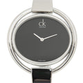  Shop Authentic Calvin Klein Impetuous Black Dial Silver Steel Strap Watch for Women - K4F2N111 - Luxxuri