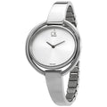  Shop Authentic Calvin Klein Impetuous Silver Dial Silver Steel Strap Watch for Women - K4F2N116 - Luxxuri
