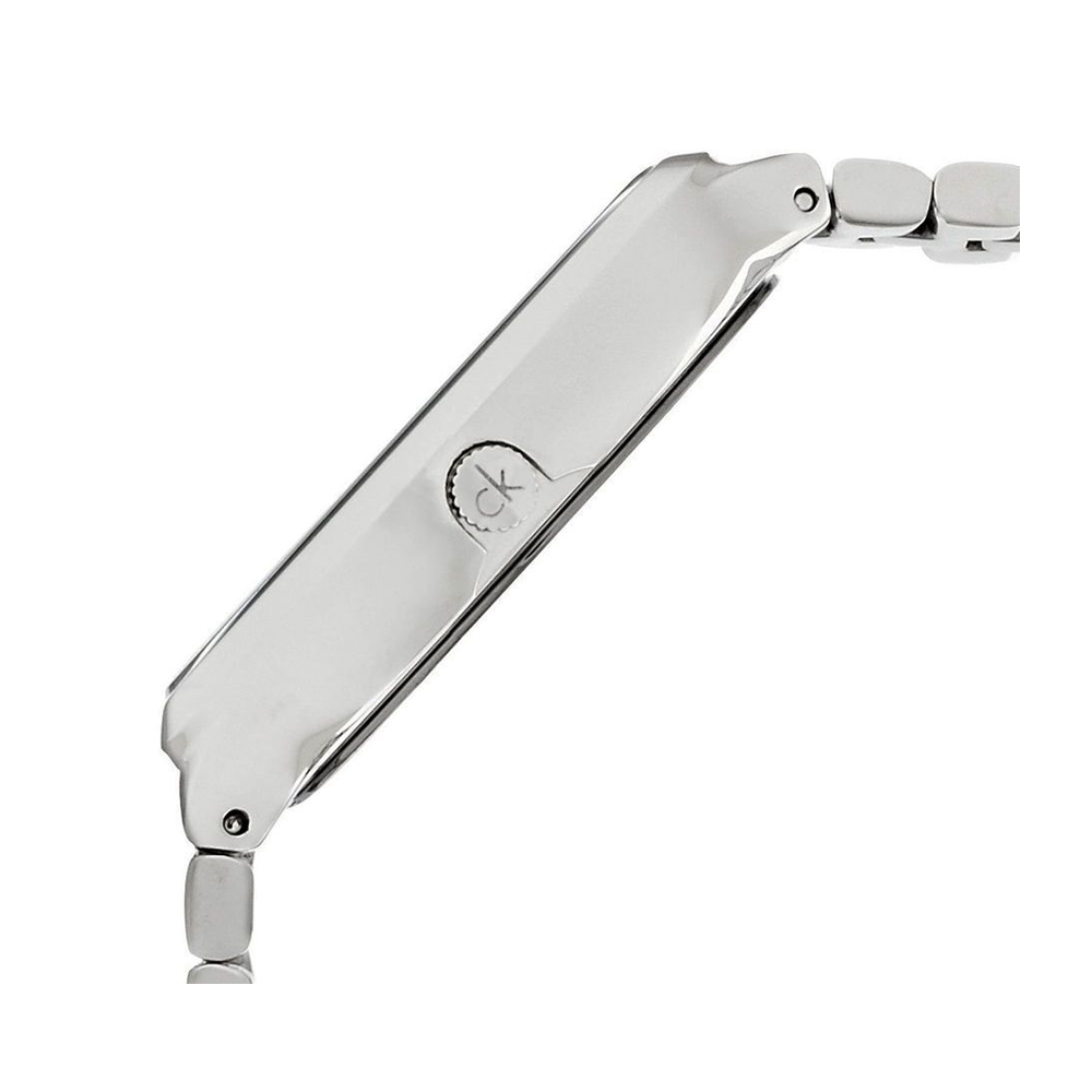  Shop Authentic Calvin Klein Lively Black Dial Silver Steel Strap Watch for Women - K4U23121 - Luxxuri