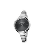  Shop Authentic Calvin Klein Lively Black Dial Silver Steel Strap Watch for Women - K4U23121 - Luxxuri