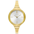  Shop Authentic Calvin Klein Lively White Dial Gold Steel Strap Watch for Women - K4U23526 - Luxxuri