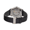  Shop Authentic Calvin Klein Infinity Silver Dial Black Leather Strap Watch for Men - K5S341C6 - Luxxuri