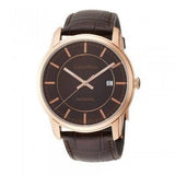  Shop Authentic Calvin Klein Infinity Brown Dial Brown Leather Strap Watch for Men - K5S346GK - Luxxuri
