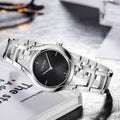  Shop Authentic Calvin Klein Class Black Dial Silver Steel Strap Watch for Women - K6R23121 - Luxxuri