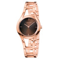  Shop Authentic Calvin Klein Class Brown Dial Rose Gold Steel Strap Watch for Women - K6R2362K - Luxxuri