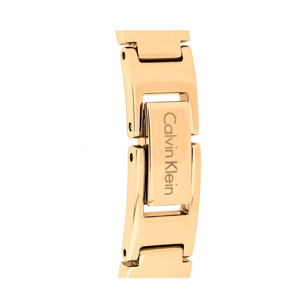  Shop Authentic Calvin Klein Drift Silver Dial Gold Steel Strap Watch for Women - K6S2N516 - Luxxuri