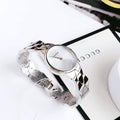  Shop Authentic Calvin Klein Snake Silver Dial Silver Steel Strap Watch For Women - K6E23146 - Luxxuri