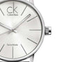  Shop Authentic Calvin Klein Post Minimal Silver Dial Black Leather Strap Watch for Men - K7621192 - Luxxuri