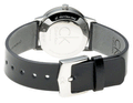  Shop Authentic Calvin Klein Minimal Black Dial Black Leather Strap Watch for Women - K7622107 - Luxxuri