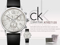  Shop Authentic Calvin Klein Post Minimal White Dial Black Leather Strap Watch for Men - K7627120 - Luxxuri