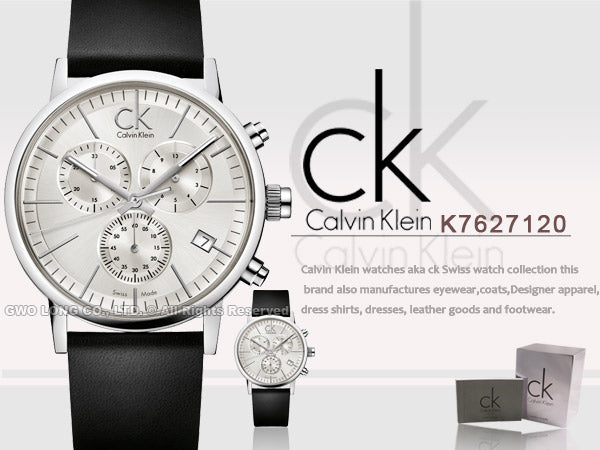  Shop Authentic Calvin Klein Post Minimal White Dial Black Leather Strap Watch for Men - K7627120 - Luxxuri