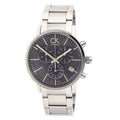 Shop Authentic Calvin Klein Post Minimal Chronograph Black Dial Silver Steel Strap Watch for Men - K7627161 - Luxxuri