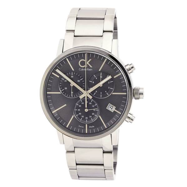  Shop Authentic Calvin Klein Post Minimal Chronograph Black Dial Silver Steel Strap Watch for Men - K7627161 - Luxxuri