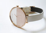  Shop Authentic Calvin Klein Rise White Dial White Leather Strap Watch for Women - K7A236LH - Luxxuri