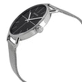  Shop Authentic Calvin Klein Even Black Dial Silver Mesh Bracelet Watch for Women - K7B23121 - Luxxuri