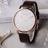  Shop Authentic Calvin Klein Even Silver Dial Brown Leather Strap Watch for Men - K7B216G6 - Luxxuri