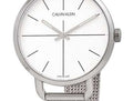  Shop Authentic Calvin Klein Even White Dial Silver Mesh Bracelet Watch for Women - K7B23126 - Luxxuri