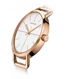  Shop Authentic Calvin Klein Even White Dial Rose Gold Mesh Bracelet Watch for Women - K7B23626 - Luxxuri