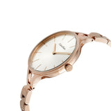  Shop Authentic Calvin Klein Graphic Silver Dial Rose Gold Steel Strap Watch for Women - K7E23646 - Luxxuri