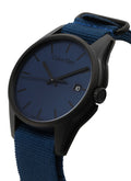  Shop Authentic Calvin Klein Tone Blue Dial Blue NATO Strap Watch for Men - K7K514VN - Luxxuri
