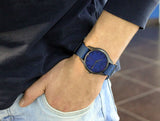  Shop Authentic Calvin Klein Tone Blue Dial Blue NATO Strap Watch for Men - K7K514VN - Luxxuri