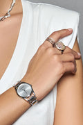  Shop Authentic Calvin Klein Dainty Diamonds Silver Dial Sliver Steel Strap Watch for Women - K7L2314T - Luxxuri