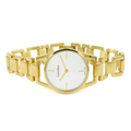  Shop Authentic Calvin Klein Dainty White Dial Gold Steel Strap Watch for Women - K7L23546 - Luxxuri