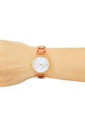 Shop Authentic Calvin Klein Dainty White Dial Rose Gold Steel Strap Watch for Women - K7L23646 - Luxxuri