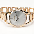  Shop Authentic Calvin Klein Dainty White Dial Rose Gold Steel Strap Watch for Women - K7L23646 - Luxxuri