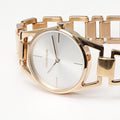  Shop Authentic Calvin Klein Dainty White Dial Rose Gold Steel Strap Watch for Women - K7L23646 - Luxxuri