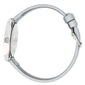  Shop Authentic Calvin Klein Chic Silver Dial White Leather Strap Watch for Women - K7N23UP8 - Luxxuri