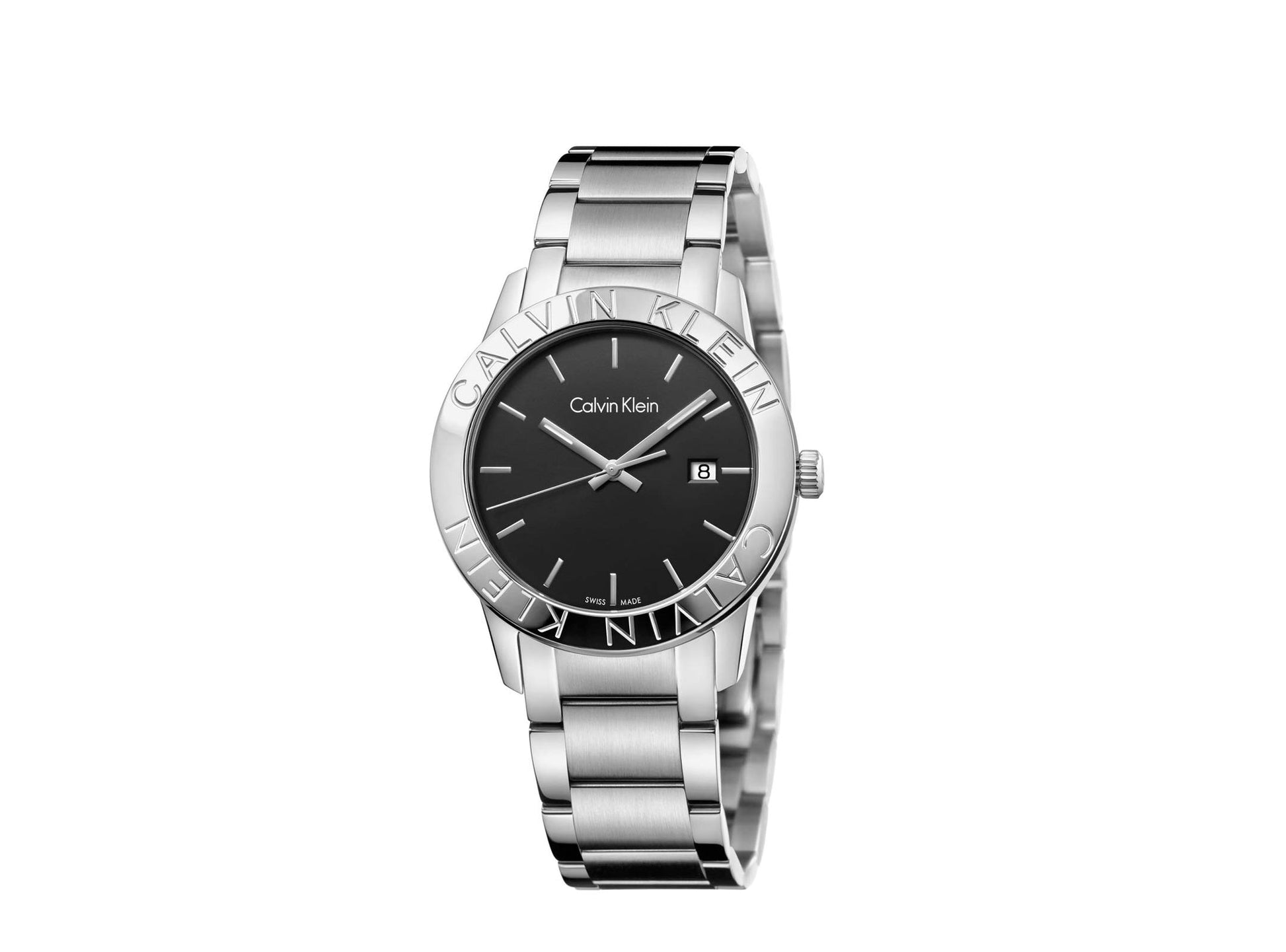  Shop Authentic Calvin Klein City Black Dial Silver Steel Strap Watch for Men - K7Q21141 - Luxxuri