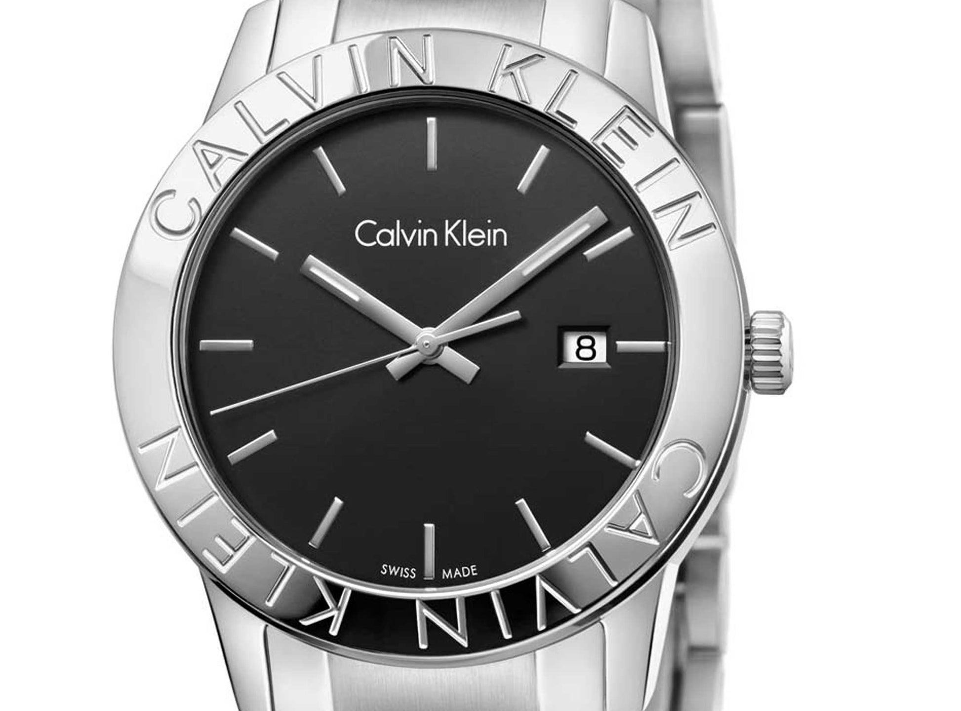  Shop Authentic Calvin Klein City Black Dial Silver Steel Strap Watch for Men - K7Q21141 - Luxxuri