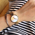  Shop Authentic Calvin Klein Authentic White Dial Rose Gold Mesh Bracelet Watch for Women - K8G23526 - Luxxuri